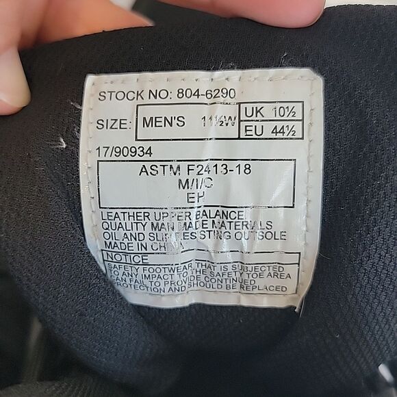 Thorogood Mid Hiker Work Boot Side Zip Style Mens Size 11.5W - Picture 8 of 12